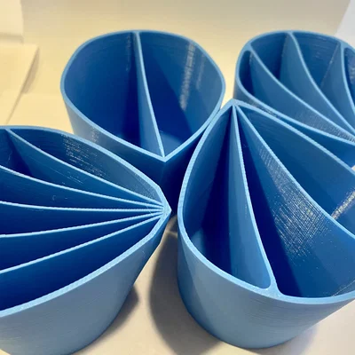Ly chia ngăn (Split Cups) 8oz cho đổ paint và resin