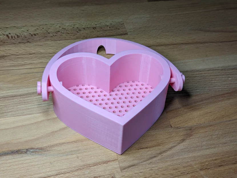 Giỏ Bubble Bath Hình Trái Tim (Heart Shaped Bubble Bath Basket) - Image 2