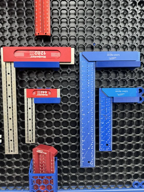 Giá treo thước kẻ Woodpeckers và iGaging cho Multiboard - Image 1