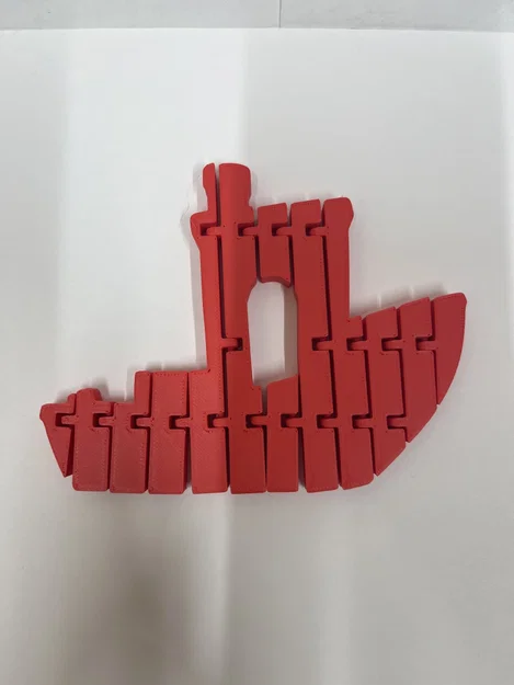 Mô hình thuyền Flexi Benchy: Đồ chơi in 3D linh hoạt cực vui - Image 1