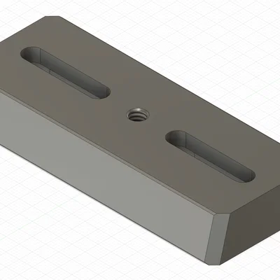 Thanh gá Vixen Dovetail Bar 100mm cho kính thiên văn (In 3D)