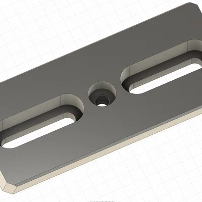 Thanh gá Vixen Dovetail Bar 100mm cho kính thiên văn (In 3D)