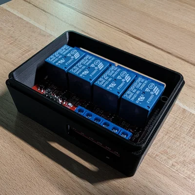 Hộp bảo vệ Relay 4 kênh dành cho dự án Raspberry Pi