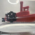 Tàu hơi nước chạy bằng dây thun cho bồn tắm - Thumbnail 25