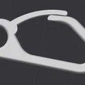 Móc khóa đa năng tiện lợi - Mẫu in 3D carabiner đơn giản - Thumbnail 1