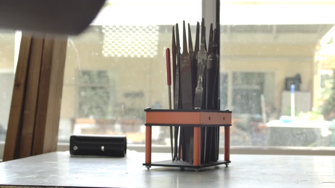 Kệ Để Dũa (Small File Holder) - Giải Pháp Sắp Xếp Dụng Cụ Gọn Gàng - Image 1