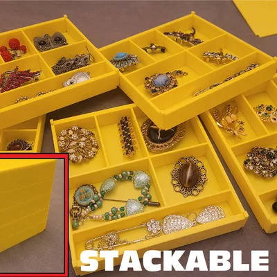 Khay Đựng Đồ Đa Năng Xếp Chồng (Stackable Box) Cho Mọi Không Gian