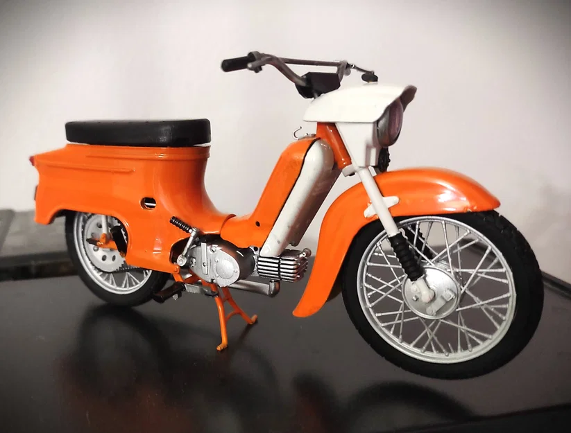 Mô hình 3D Jawa 50/21 Pionyr tỉ lệ 1/10 (SLA/DLP) - Image 1