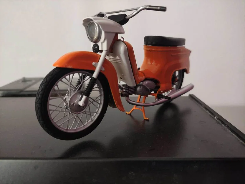 Mô hình 3D Jawa 50/21 Pionyr tỉ lệ 1/10 (SLA/DLP) - Image 4