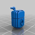 Mô hình 3D Jawa 50/21 Pionyr tỉ lệ 1/10 (SLA/DLP) - Thumbnail 14