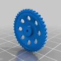 Mô hình 3D Jawa 50/21 Pionyr tỉ lệ 1/10 (SLA/DLP) - Thumbnail 22