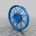 Mô hình 3D Jawa 50/21 Pionyr tỉ lệ 1/10 (SLA/DLP) - Thumbnail 33