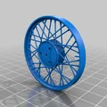 Mô hình 3D Jawa 50/21 Pionyr tỉ lệ 1/10 (SLA/DLP) - Thumbnail 46
