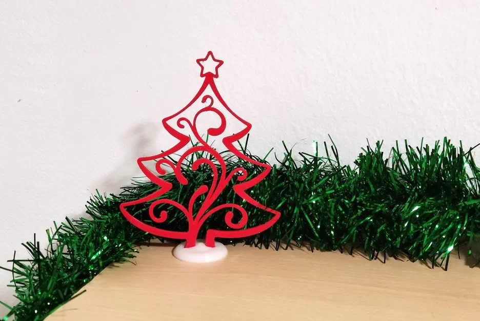 Mô hình trang trí cây thông Noel nghệ thuật in 3D đẹp mắt - Image 1