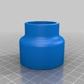 Adapter Dewalt Orbital Sander cho ống Shop Vacuum (1.25") - Thumbnail 3