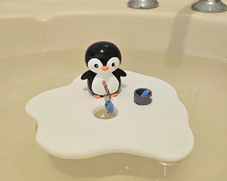 Fishing Penguin – Chim Cánh Cụt Câu Cá Dễ Thương - Image 1