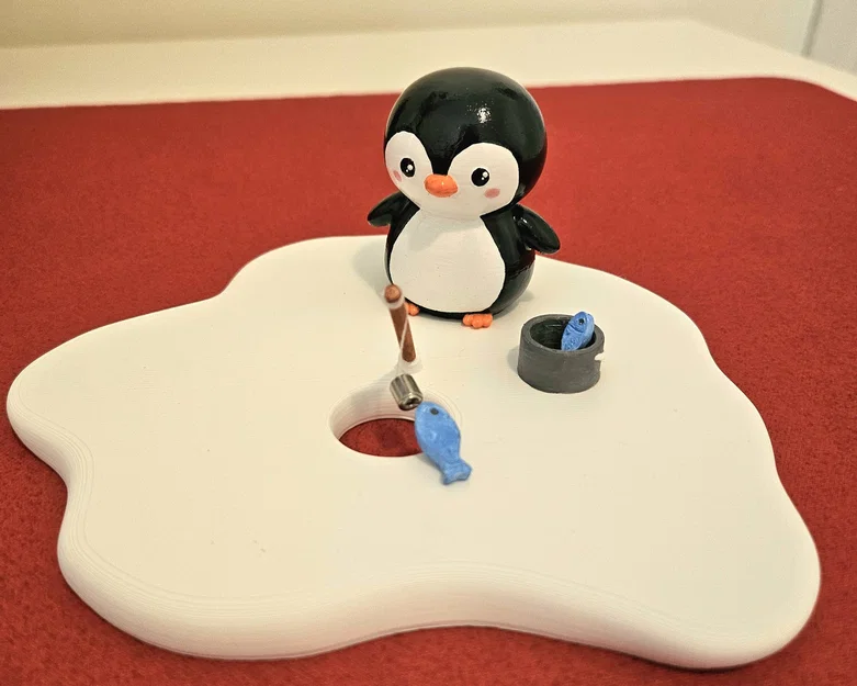 Fishing Penguin – Chim Cánh Cụt Câu Cá Dễ Thương - Image 4
