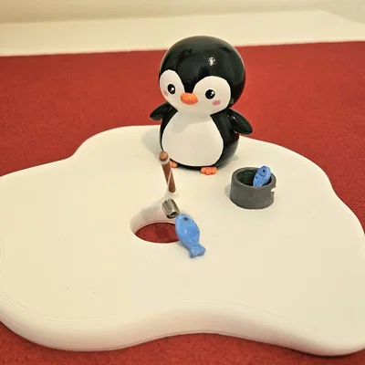 Fishing Penguin – Chim Cánh Cụt Câu Cá Dễ Thương