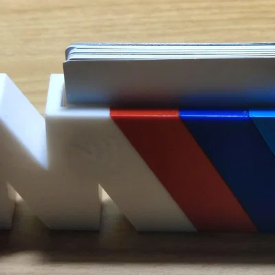 Kệ đựng card & bút logo BMW M có khe gắn thẻ NFC
