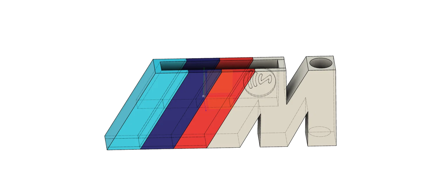 Kệ đựng card & bút logo BMW M có khe gắn thẻ NFC - Image 3