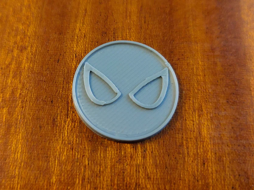 Mô hình Token Spiderman - Phụ kiện trang trí và chơi game cực chất - Image 2