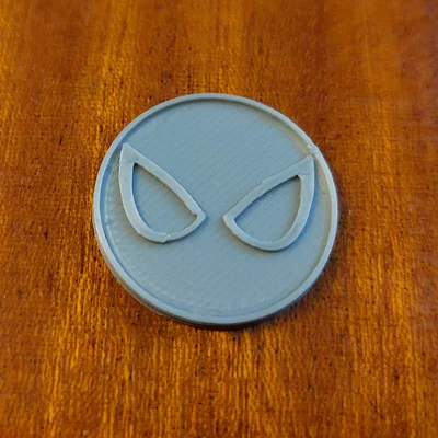 Mô hình Token Spiderman - Phụ kiện trang trí và chơi game cực chất
