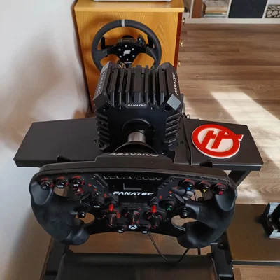 Mô hình logo Haas trang trí tích hợp nam châm cực chất cho fan F1