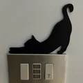 Silhouette mèo dán lên công tắc đèn - Thumbnail 3