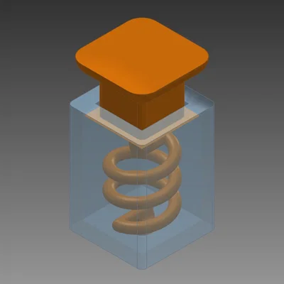 Nút Fidget – bài torture test overhang (Fidget Button overhang torture test)