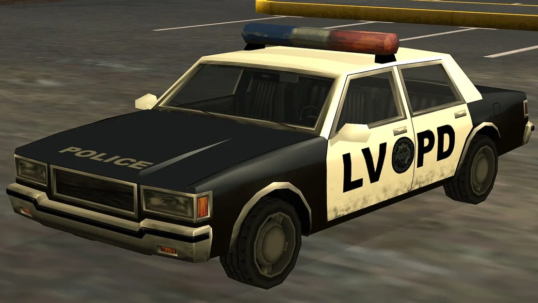 Mô hình vỏ xe cảnh sát RC 1:10 - Phong cách GTA San Andreas - Image 1