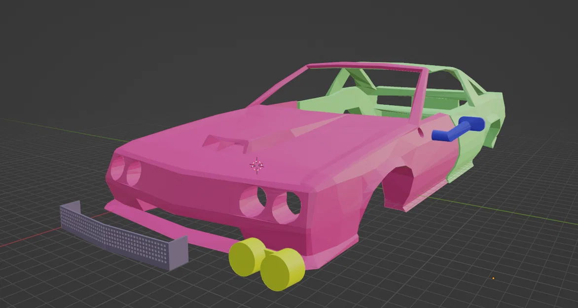 Mô hình vỏ xe RC Buffalo GTA San Andreas tỉ lệ 1:10 - Image 3