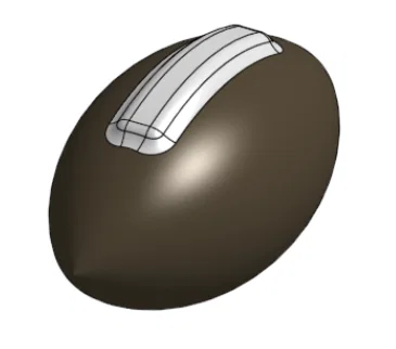 Mô hình quả bóng bầu dục mini (Mini Football) để bàn độc đáo - Image 2
