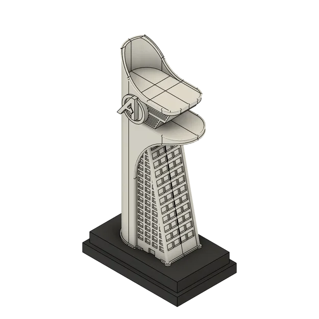 Mô hình tháp Avengers Tower trang trí bàn làm việc cực chất - Image 1