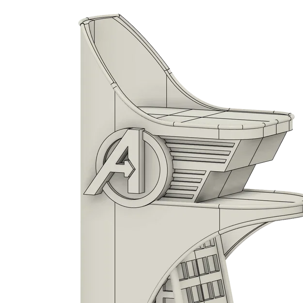Mô hình tháp Avengers Tower trang trí bàn làm việc cực chất - Image 2