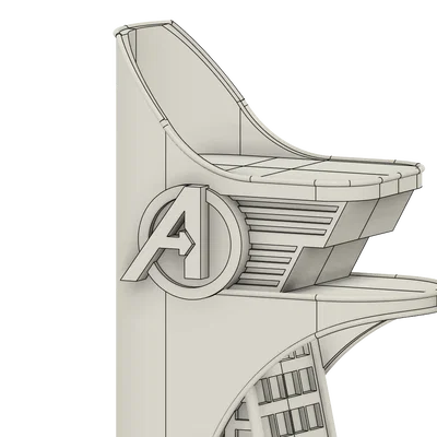 Mô hình tháp Avengers Tower trang trí bàn làm việc cực chất