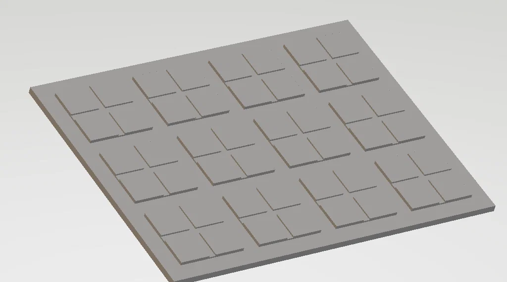Mô hình tấm pin năng lượng mặt trời (Solar Panel) in 3D siêu thực - Image 1