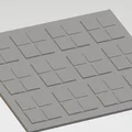 Mô hình tấm pin năng lượng mặt trời (Solar Panel) in 3D siêu thực - Thumbnail 1