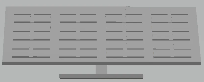 Mô hình tấm pin năng lượng mặt trời (Solar Panel) in 3D siêu thực - Image 2