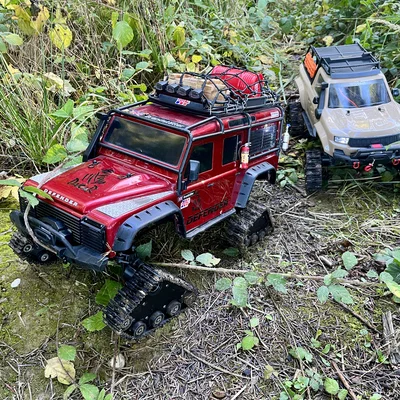 Traxxas TRX4 Chain Drive/Track Drive (All-Terrain Traxx) in 3D