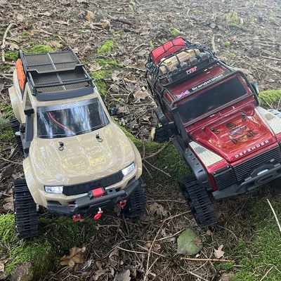 Traxxas TRX4 Chain Drive/Track Drive (All-Terrain Traxx) in 3D