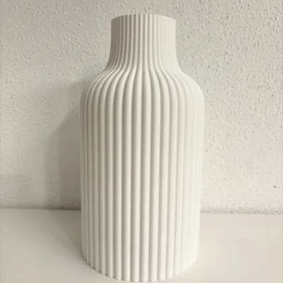 Bình hoa phong cách gốm sứ hiện đại - File in 3D Vase Ceramic Style