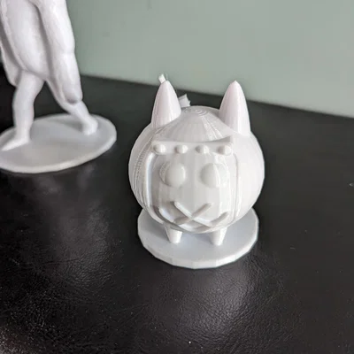 Mô hình 3D Ninja Cat từ game The Battle Cats cho người hâm mộ