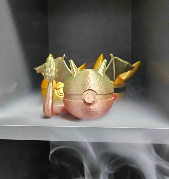 Mô hình Pokeball chủ đề Charizard độc đáo - Tự in 3D tại nhà - Image 1