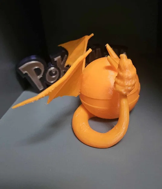 Mô hình Pokeball chủ đề Charizard độc đáo - Tự in 3D tại nhà - Image 4