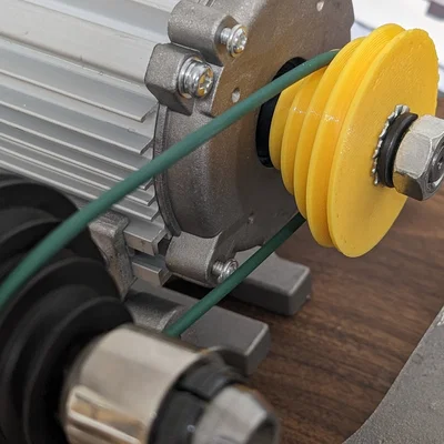 Pulley motor máy tiện đồng hồ Boley (Boley Watchmaker's Lathe Motor Pulley)
