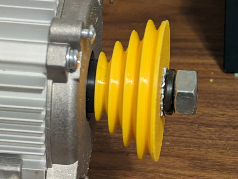 Pulley motor máy tiện đồng hồ Boley (Boley Watchmaker's Lathe Motor Pulley) - Image 2