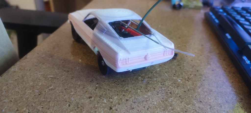 Thân xe MiniZ Ford Mustang 1967/68 Fastback (Sportroof) - Image 2