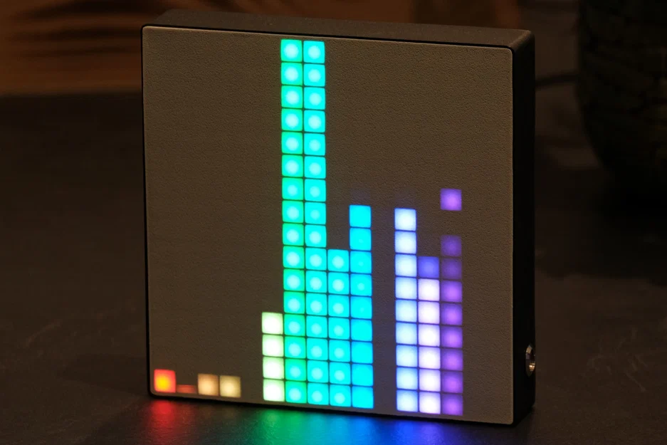 Led Matrix 16x16 phản ứng âm thanh, nguồn USB Type-C, Wled & Quinled Dig-Uno - Image 2