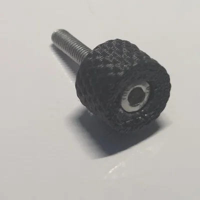 Núm vặn có khía (Knurled Knob) cho ốc vít SHCS 3mm, 4mm, 5mm