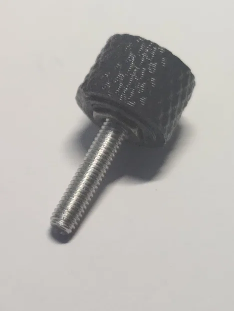 Núm vặn có khía (Knurled Knob) cho ốc vít SHCS 3mm, 4mm, 5mm - Image 2